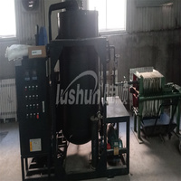 Machine de recyclage d'huile de voiture d'occasion purification de régénération d'huile moteur noire/machine de filtration d'huile noire