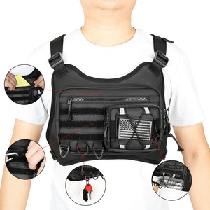 Tactische borstas Molle waterafstotende lichtgewicht voorloopvest tas sport borstas voor heren - Product Image 2