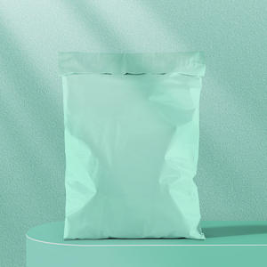 100% recyclé blanc plastique biodégradable Polymailer sac postal imprimé marron sac de courrier pour chaussures sous-vêtements chaussettes fourrure - Product Image 3