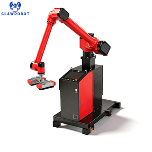 Estación de trabajo robótica de paletización todo en uno CLAWROBOT con capacidad de 50 kg, alcance de brazo de 1895 mm y mesa elevadora para paletización de cajas y bolsas. - Product Image 1