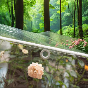 Bâche de rideau en PVC 1000D imperméable, transparente et transparente, rideau de soudage en PVC, bâche écologique - Product Image 4