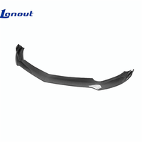 Convient pour Mercedes Benz AMG GT GTS, kit carrosserie Ver.2, lèvre avant en fibre de carbone véritable style PK, amélioration.