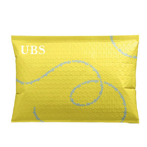 Sobres de Burbuja Amarillos Personalizados, Ecológicos, Autosellables, Polimailer, Venta al por Mayor, Entrega de Paquetes, Sobre FedEx - Product Image 1