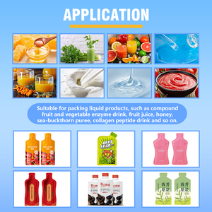 Hot Selling Filling Sealing Packaging Oil Water Honey Sauces Packing <b>Machine</b> - Product Image 2