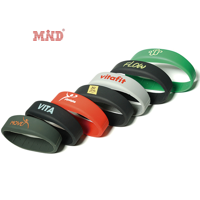 NFC Bracelet Smart Wristband 13.56Mhz Legic Prime MIM256 RFID Silicone Fitness Wristband