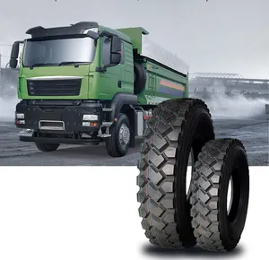 Neumáticos de camión 12R22.5 de alta resistencia al desgaste para uso en carreteras o sitios de construcción/neumáticos de camión volquete de cuerpo sólido o ancho