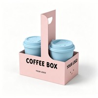 Bier Getränke Rotwein Kaffee Milch Tee 2/4/6/8 Verpackungsbehälter Recycelbare Großhandels-Lebensmittelqualität Anpassbare Papierbox