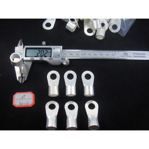 Terminal de Anillo Han Yi OT50-10 de Cobre de 50 mm y 2.0 mm de Espesor para Conexión de Cables Eléctricos - Product Image 1