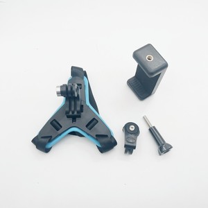 Compatible con el conjunto de soporte para barbilla de casco de motocicleta, soporte de correa fija para grabación con GoPro, DJI y teléfonos móviles. - Product Image 3