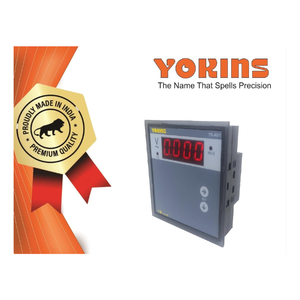 ยอคินส์ Y9-AV1 เครื่องวัดแรงดันไฟฟ้าดิจิตอลแบบเฟสเดียว True RMS AC 15-600V สามารถเลือก PT ได้ พร้อมหน้าจอแสดงความถี่ ขนาด 96x96 มม. ความแม่นยำระดับ 1.0 - Product Image 1