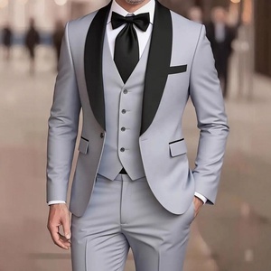 Costumes de mariage pour hommes, tenue de <span class=keywords><strong>marié</strong></span>, <span class=keywords><strong>blanc</strong></span> <span class=keywords><strong>rouge</strong></span>, tailles S-6XL (veste + gilet + pantalon), smokings respirants, <span class=keywords><strong>costume</strong></span> de soirée 3 pièces, grande taille - Product Image 5