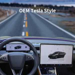 10.88-inche màn hình cảm ứng xe chơi/Android autoinstrument cụm với camera phía trước cho Tesla mô hình 3 Highland/mô hình y cây bách xù - Product Image 2