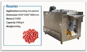 الفولاذ المقاوم للصدأ الفول السوداني التجارية آلة صنع الزبدة الطحينة صانع الحمص لصق ماكينة الطحن - Product Image 4