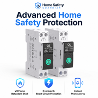 Mini-interrupteur intelligent Wi-Fi AT-SY1-TSW 1P MCB, disjoncteur sur rail DIN, compatible Alexa, livraison rapide depuis l'entrepôt local aux États-Unis
