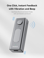 Enregistreur vocal intelligent IA CES 2025 sans fil avec ChatGPT pour microphone professionnel, transcription automatique MP3 et traitement rapide des données
