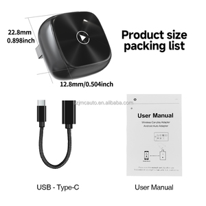 JMCミニワイヤレスCarPlay <span class=keywords><strong>Android</strong></span> Auto Adpter 5s Connect 2014-<span class=keywords><strong>2025</strong></span>車用プラグアンドプレイUSBドングル - Product Image 6