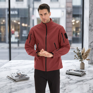 Veste d'hiver matelassée avec capuche, vêtements d'extérieur unisexes, doublure en coton, vente en gros et logo personnalisé - Product Image 1