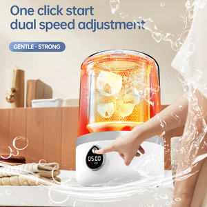 Portable Mini Fully Automatic <b>Washing</b> <b>Machine</b> Wireless Charging for Underwear Pants Socks Car USB Power Source Laundry Cup Wirel - Product Image 6