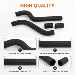Tuyau de radiateur supérieur EPDM HUAPENG OEM 2108-1303025 pour <span class=keywords><strong>LADA</strong></span> 2108/2109/21099, pièces de rechange automobiles neuves, directement de l'usine - Product Image 3