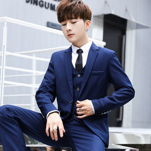 <span class=keywords><strong>Trajes</strong></span> <span class=keywords><strong>de</strong></span> Tres Piezas para Padrinos <span class=keywords><strong>de</strong></span> Boda, <span class=keywords><strong>Trajes</strong></span> <span class=keywords><strong>de</strong></span> Negocios <span class=keywords><strong>de</strong></span> Un Solo Pecho para la Recepción del Novio - Product Image 2