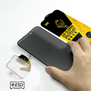Privacy AG Matte <span class=keywords><strong>Tiger</strong></span> Protecteur d'écran de jeu antistatique en verre trempé pour <span class=keywords><strong>iPhone</strong></span> 17 <span class=keywords><strong>Pro</strong></span> <span class=keywords><strong>Max</strong></span> 17 Air Samsung A57 xiaomi Note 14 - Product Image 3