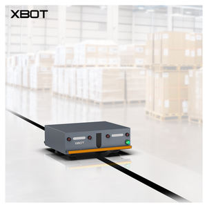 Robot de transporte de materiales Logística de almacén Control remoto Robots móviles autónomos Alcance 50KG <span class=keywords><strong>AGV</strong></span> - Product Image 1