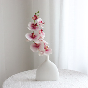 Orquídea Phalaenopsis Yunju Blanca, Flor Artificial, Impresión 3D en PVC, Decoración para Bodas y Hogar - Product Image 3