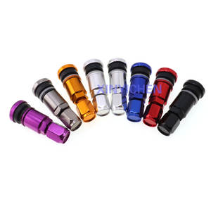 Jante universelle <span class=keywords><strong>Schrader</strong></span> TR525 <span class=keywords><strong>Valve</strong></span> en métal argenté Pneu <span class=keywords><strong>Tubeless</strong></span> à pince pour pièces automobiles - Product Image 2