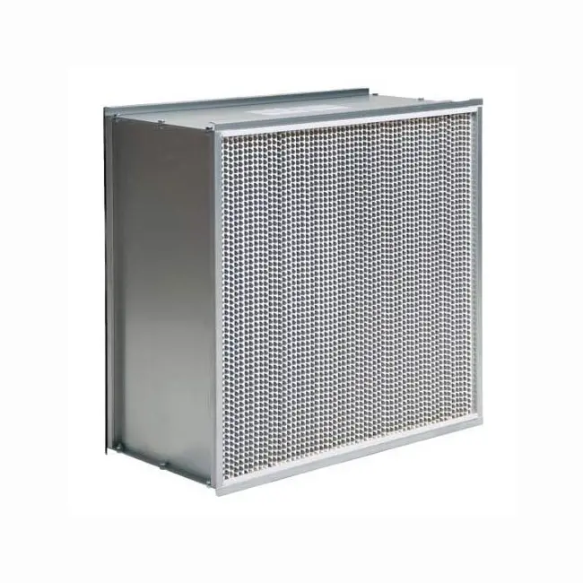 Industriële Luchtfilter Vervanging Hoge Temperatuur Bestendig Hepa Filter Met Separator