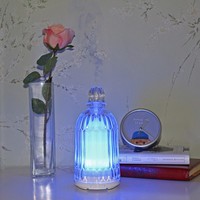 Diffuseur en verre en gros de Chine 120ml diffuseur d'huile essentielle d'humidificateur ultrasonique en verre pour le bureau à domicile