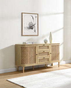 עץ גפן טבעי לוח צד ריהוט סלון אלגנטי לשימוש ביתי או מלון - Product Image 6