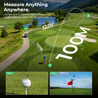 Fournisseur industriel OEM, capteur laser personnalisé, zoom 7X, traqueur de distance de golf, emballage en boîte