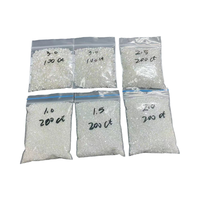 Vente en gros d'usine, pierre de moissanite blanche créée en laboratoire, certifiée GRA, D VVS1, 0,8 mm-2,9 mm, taille brillant, jeu de couleurs/effet de feu, pierres précieuses en vrac
