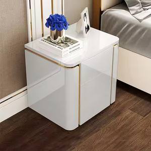 2024 moderne Simple sans fil charge lumière luxe Table <span class=keywords><strong>de</strong></span> chevet Tables d'appoint chambre tables <span class=keywords><strong>de</strong></span> chevet pour chambre ensemble en vente - Product Image 3