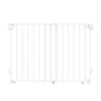 Barrière de sécurité pour bébé en métal réglable, barrière de sécurité rétractable en fer pour les escaliers de la maison, la chambre, ensemble de barrière de sécurité pour porte