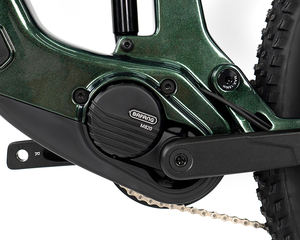 Bicicleta de Montaña Eléctrica de Doble Suspensión BAFANG M820 2025 de Fibra de Carbono con Tija Ajustable KS, Motor Central Sport de 250W, Transmisión Wheeltop 12S y Frenos Hidráulicos - Product Image 4