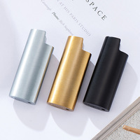 Étui de briquet en alliage de zinc avec logo personnalisé pour J5, coque rechargeable de haute qualité, vente en gros directe d'usine