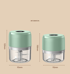 100/250 ml Portable Food Grade Electric <b>Mini</b> Garlic Chopper with USB Charging - Product Image 6