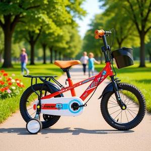 Vélos pour enfants de 3 à 8 ans, <span class=keywords><strong>vélo</strong></span> à pédales pour bébé, 12 <span class=keywords><strong>pouces</strong></span>, 14 <span class=keywords><strong>pouces</strong></span>, <span class=keywords><strong>16</strong></span> <span class=keywords><strong>pouces</strong></span>, cadre en acier, garçons, filles - Product Image 2