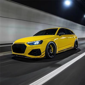 Jupe latérale de pièces de voiture en Fiber de carbone sèche de haute qualité pour Audi RS4 2020-2023 <span class=keywords><strong>KB</strong></span> Style pare-chocs de voiture panneaux à bascule accessoires de voiture - Product Image 1