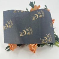 Papier de soie fleuri pour emballage de cadeaux, emballage floral, décoration de mariage, boutique, papier de soie de luxe