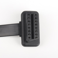 3M plano automotriz OBD OBD2 16 pines 16 núcleo codo macho a hembra Cable automotriz OBD2 macho a hembra Cable
