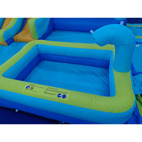 Château gonflable avec toboggan pour enfants et tout-petits, équipement de jeu souple pour intérieur et extérieur, en stock aux États-Unis