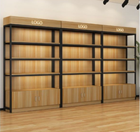 Présentoirs multicouches pour cosmétiques, salons de beauté, supermarchés-Armoires de rangement à étagères pour échantillons de tabac et d'alcool