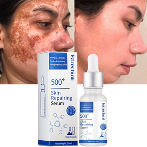 Venta al por mayor de fermentación microbiana personalizada cuidado de la piel antiarrugas reafirmante blanqueamiento 500 + suero facial para reparar la textura de la piel - Product Image 1