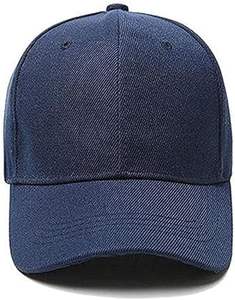 Casquette de baseball sportive unie à 6 panneaux en coton brodé avec logo personnalisé et fermeture Velcro, 100 pièces, pour activités de plein air, Vietnam - Product Image 1