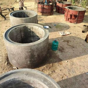 Khuôn ống thoát nước xi măng đúc sẵn, khuôn ống thoát nước bê tông, khuôn thép giếng kiểm tra thoát nước - Product Image 2