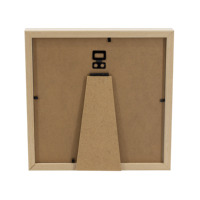 Cadre photo en bois rouge de Noël DX Designs 4x4 pouces, pour montage mural ou sur table, vente en gros, logo personnalisé