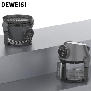 डीवीसी घर <span class=keywords><strong>3</strong></span> एल बुद्धिमान एयर फ्रायर इलेक्ट्रिक ग्रिल हॉट पॉट <span class=keywords><strong>3</strong></span> में 1 ग्लास एयर फ्रायर डिजिटल नियंत्रण तेल मुक्त फ्रायर - Product Image 1