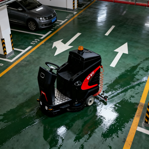 bibo SP870 Dual-<b>Brush</b> <b>Floor</b> Scrubber Standard Configuration Ride-On Industrial <b>Floor</b> Scrubber for Workshop and Commercial Use - Product Image 3